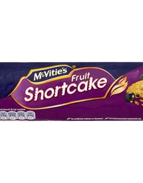 Mcvitie S Mcvitie S Fruit Shortcake G Made In England