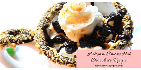 Delicious Homemade S More Hot Chocolate