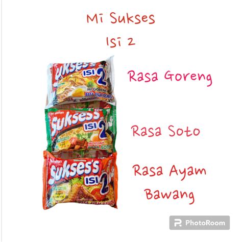 mi sukses isi  mi instant isi double lazada indonesia