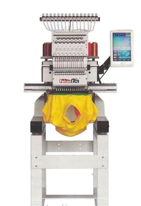 Falcon Eye Single Head Computerized Embroidery Machine At Rs 460000