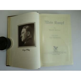 Gift Edition Of Mein Kampf By Adolf Hitler S 1934