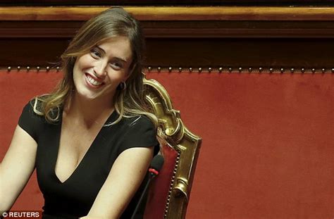 Glamorous MP Maria Boschi Sparks Sexism Storm In Italy Daily Mail Online