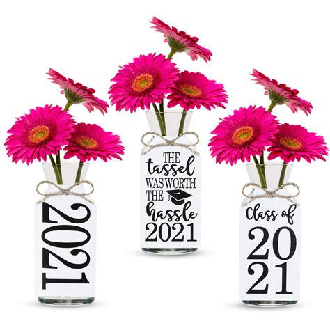 Buy 24pcs Graduation Cutouts 2022 Graduation Party Centerpieces For