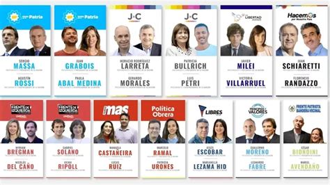 Elecciones 2023 Estas Son Las Boletas De Los Candidatos Para Las Paso