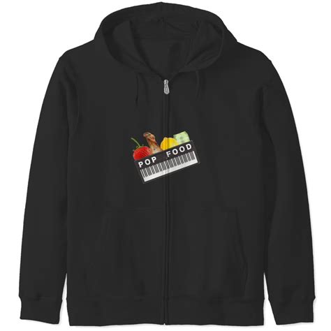 Jack Stauber Pop Food Logo Realistic Album Cover Merch Zip Hoodies Sold By Shaylynglasser Sku