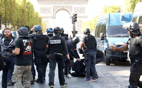 Manifestations à Paris un capitaine de police en garde à vue pour