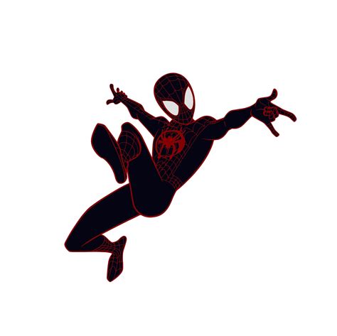 Spider-verse Svg, Spider Man Svg, Miles Morales Svg, Into the Spider ...