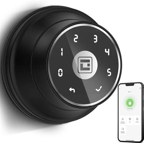 Geektale Keyless Entry Door Lock Electronic Keypad Deadbolt Smart Lock With App Control Smart