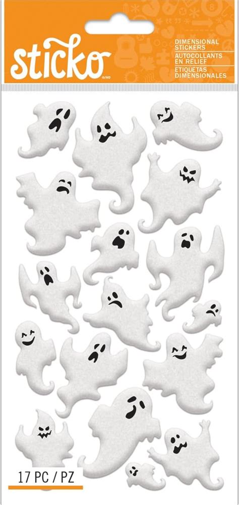 Cute Ghosts Pack Sticker Bumper Sticker Vinyl Decal 5