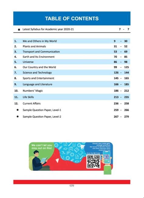 Oswaal One For All Olympiad Previous Years Solved Papers Class 3 Gk Book For 2022 23 Exam At