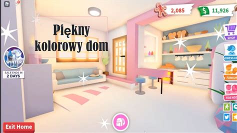 Piękny kolorowy dom Roblox Adopt me YouTube