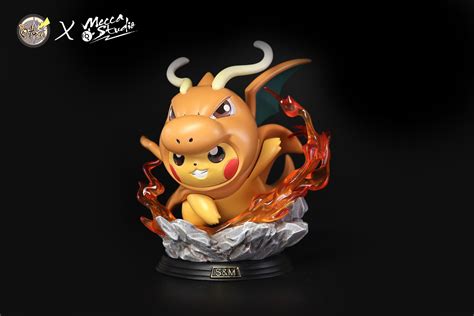 Dragonite Cosplay Pikachu Pokemon Resin Statue Mecca Mai Studios