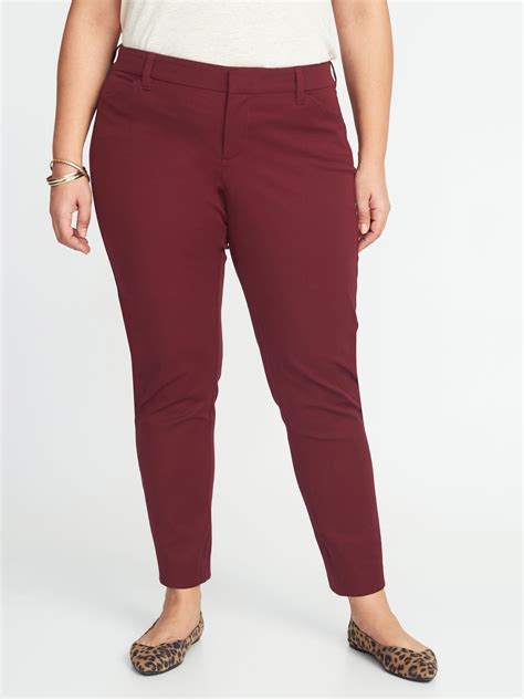 Mid Rise Secret Slim Pockets Plus Size Pixie Ankle Pants Old Navy