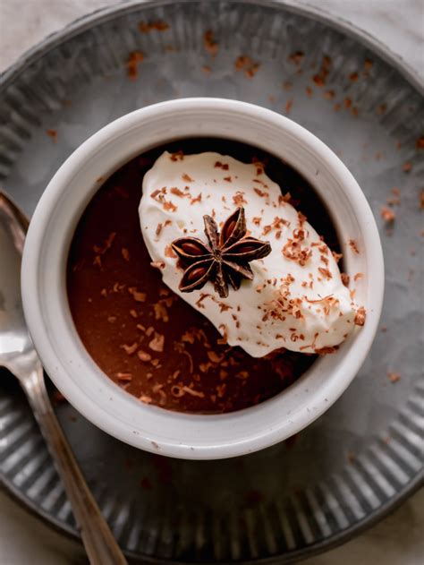 Five Spice Dark Chocolate Budino Fanciful Eats