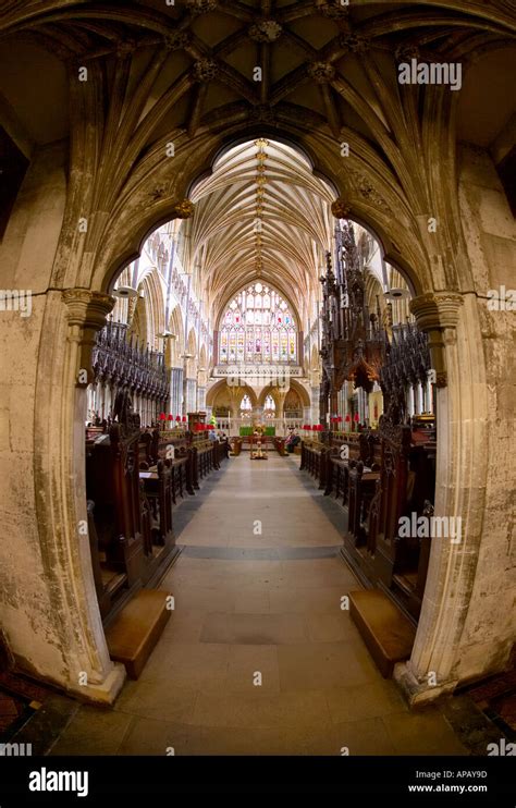 Exeter Cathedral Nave And Altar Hi Res Stock Photography And Images Alamy