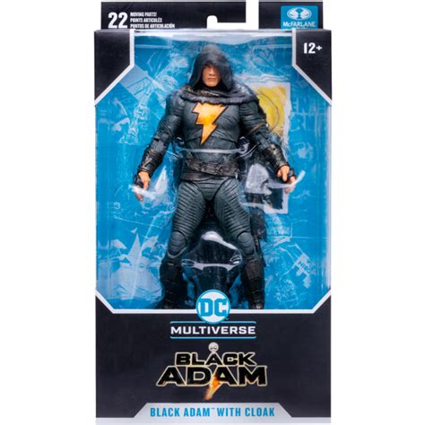 Black Adam 2022 Black Adam With Cloak Dc Multiverse 7” Scale Action