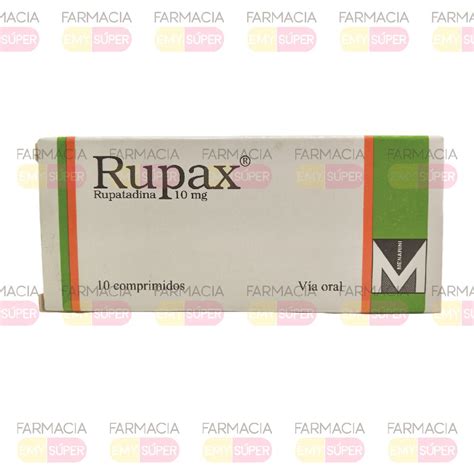 RUPAX 10 MG 10 COMP NU Farmacia Emy