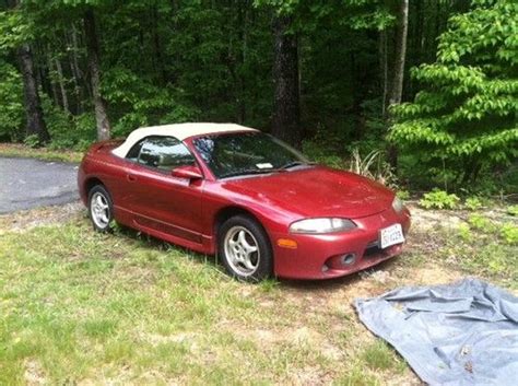 Find Used 1997 Mitsubishi Eclipse Gst Spyder In Partlow Virginia