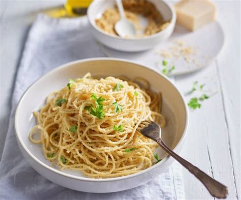 Spaghetti With Anchovies And Toasted Bread Crumbs Cookidoo