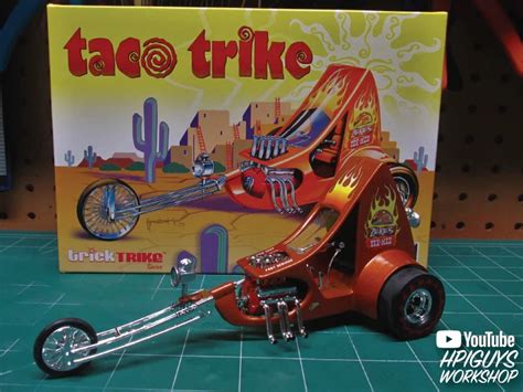 Mpc Taco Trike Trick Trikes Series Scale Model Kit Mpc