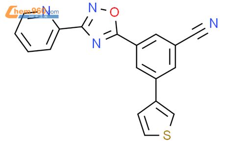 3 2 吡啶 5 3 氰基 5 3 噻吩 苯基 1 2 4 噁二唑CAS号453567 71 0 960化工网