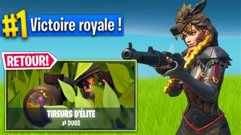 LE MODE TIREUR D ELITE EST ENFIN DE RETOUR SUR FORTNITE YouTube