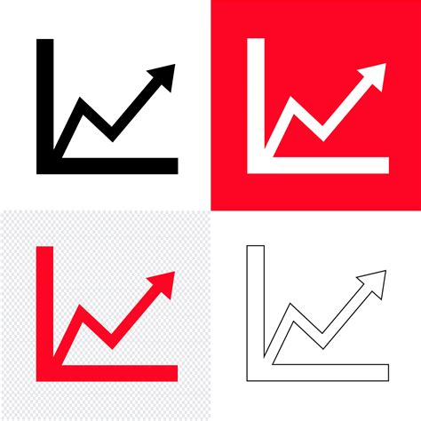 Graph Chart Icon Vector Art At Vecteezy