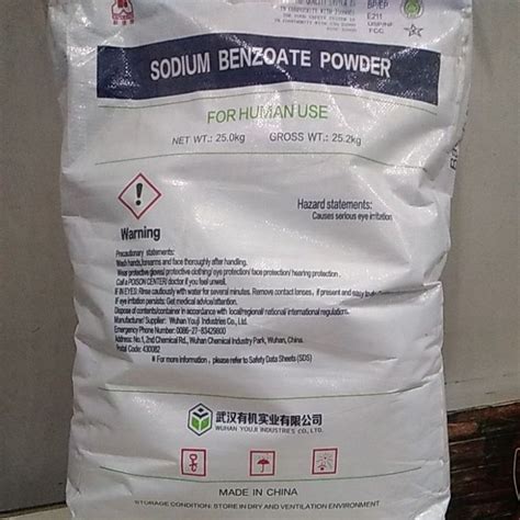 Jual Sodium Benzoate Powder Pengawet Makanan Repack Kg Shopee Indonesia