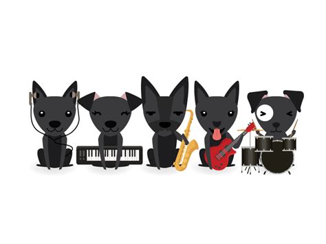 Dog Band Icon by Jessika Gouveia on Dribbble