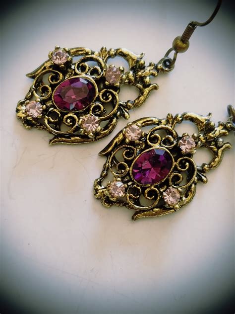 Vintage Victorian Style Earrings Drop & Dangle Earrings