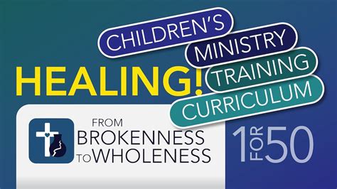 From Brokenness To Wholeness Curriculum Promo YouTube