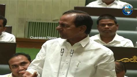 Cm Kcr Speech In Telangana Assembly Budget Session 2020 Overseas News