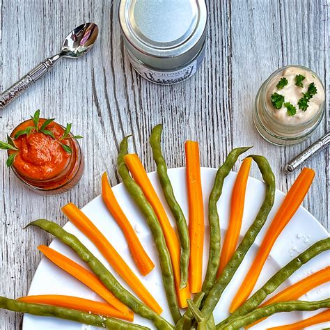 FINGERFOOD Mit Dips Clifford Bay Meersalz