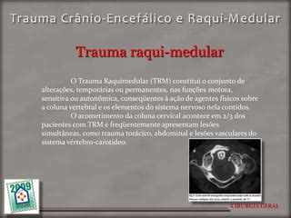 Trauma Crânio Encefálico e Raqui Medular PPT Download Gratuito