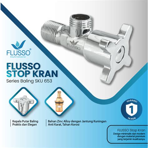 Jual Stop Kran Stainless Model Baling Stop Kran Single Jet Shower