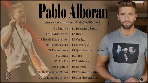 Pablo Albor N Exitos Lo Mas Nuevo Album Pablo Alboran