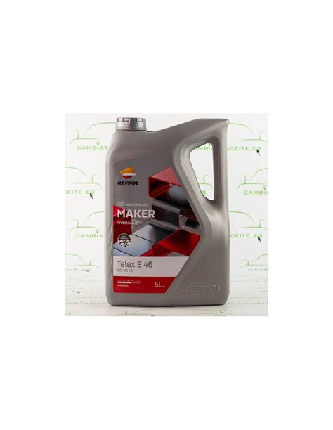 ACEITE REPSOL MAKER HYDRAULIC TELEX E 46 CP 5L