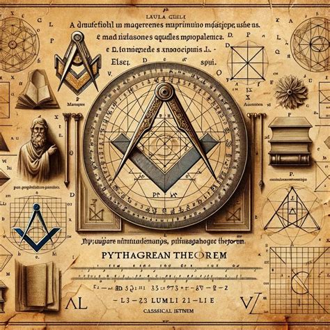 Geometric Secrets Pythagorean Theorem And Masonic Symbols In