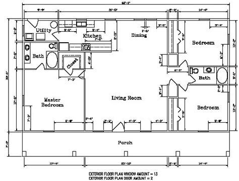 1000+ images about Kodiak Steel Homes Floor Plans on Pinterest | Models ...