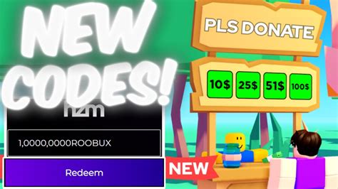 NEW ALL WORKING CODES FOR Pls Donate IN MAY 2023 ROBLOX Pls Donate