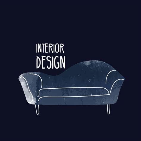 Armchair Sketch Hand Drawn Chair Vector Furniture Illustration Mid