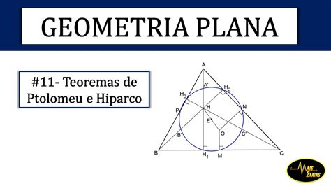 Geometria Plana 11 Teoremas De Ptolomeu E Hiparco YouTube