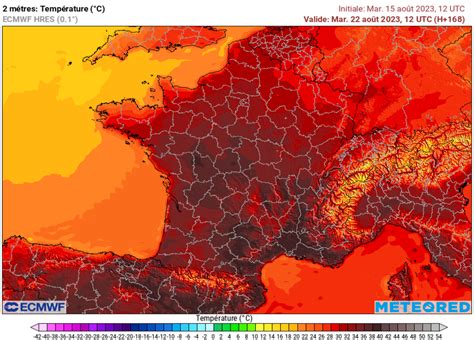 40 degrés ou plus la semaine prochaine est ce réaliste Quelles