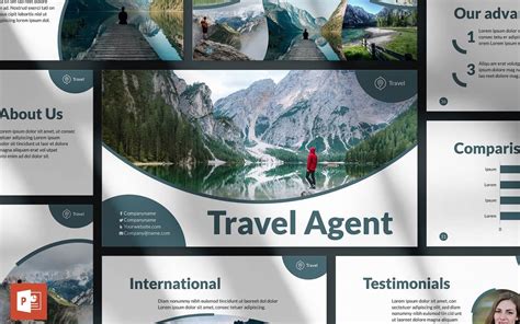 Travel Agency Presentation Powerpoint Template