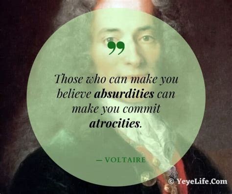 180+ Voltaire Quotes and Voltaire Sayings - YeyeLife