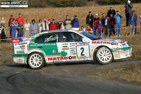 Kopeck Jan Schov Nek Filip Koda Octavia Wrc Evo Aaa Auto Rally