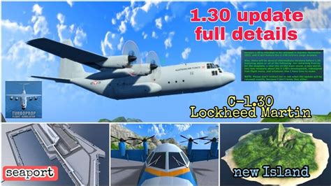 Turboprop Flight Simulator 130 Update Full Details C 130 Fandom