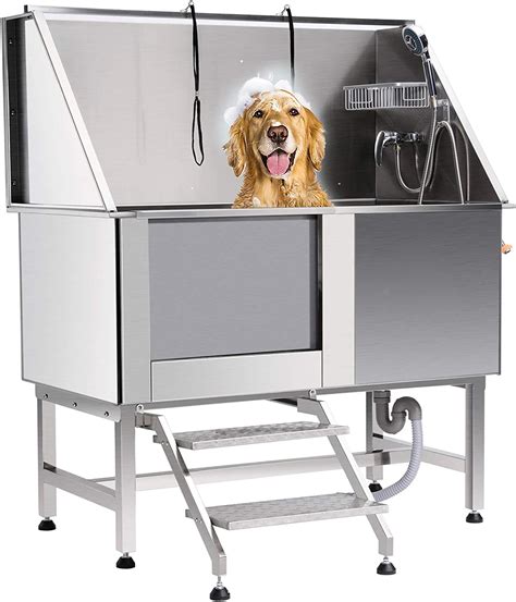 Supply Stainless Steel Dog Grooming Bath Tub Pet Washing Tub Wholesale