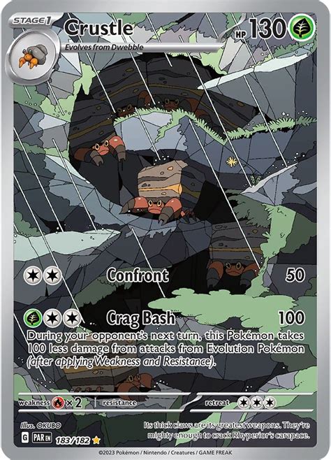 Serebii Net Pok Mon Card Database Paradox Rift Crustle