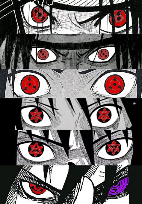 Evolution Eyes Sasuke Uchiha In 2024 Mangekyou Sharingan Naruto Eyes